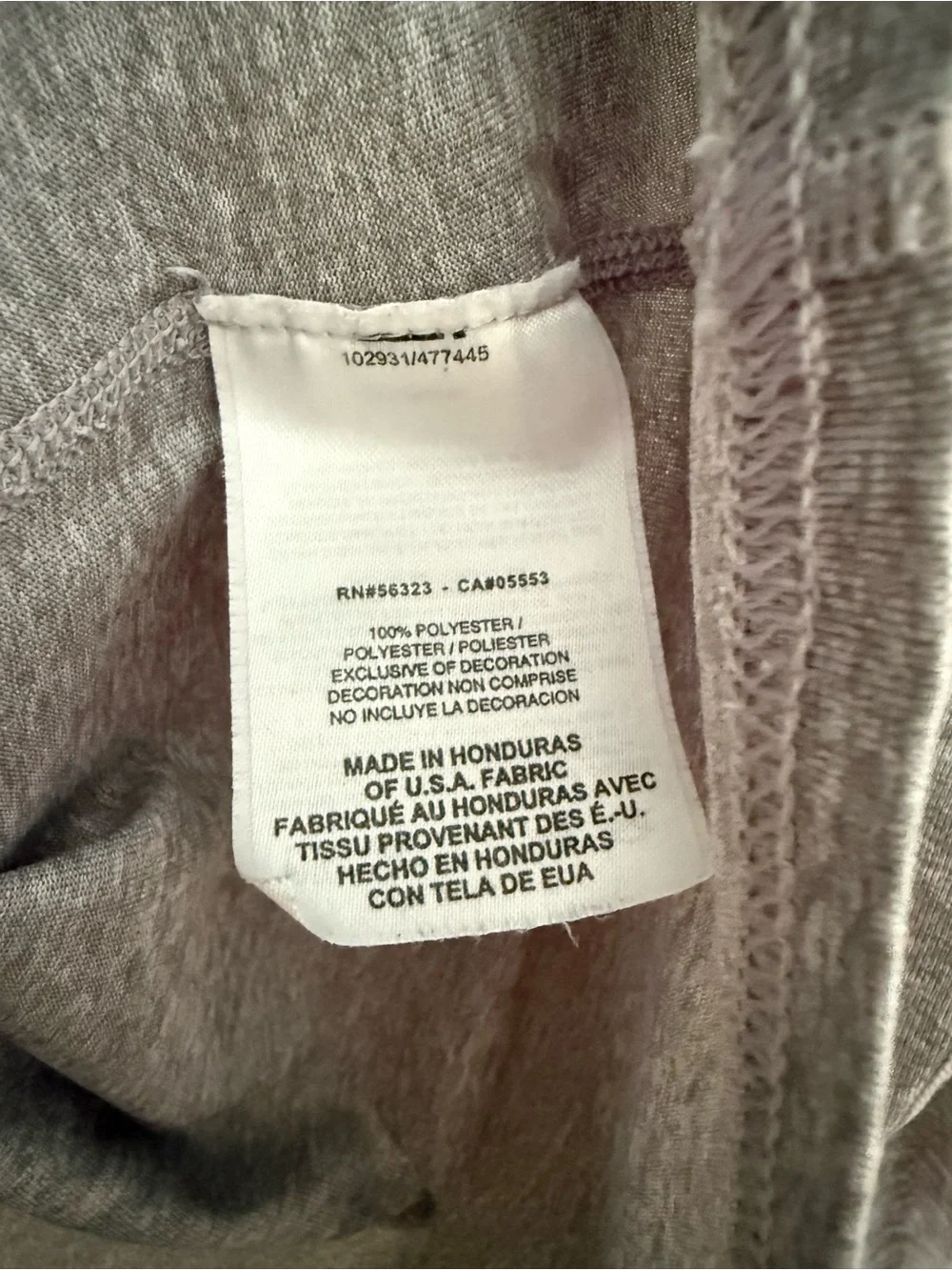 Nike Dri-FIT Gray Long Sleeve Athletic Shirt Women’s Medium Workout Top